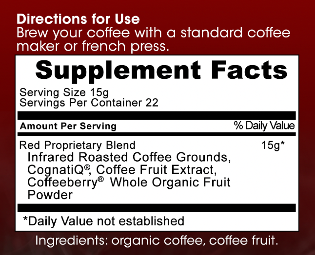 Red Coffee Large 5 LB