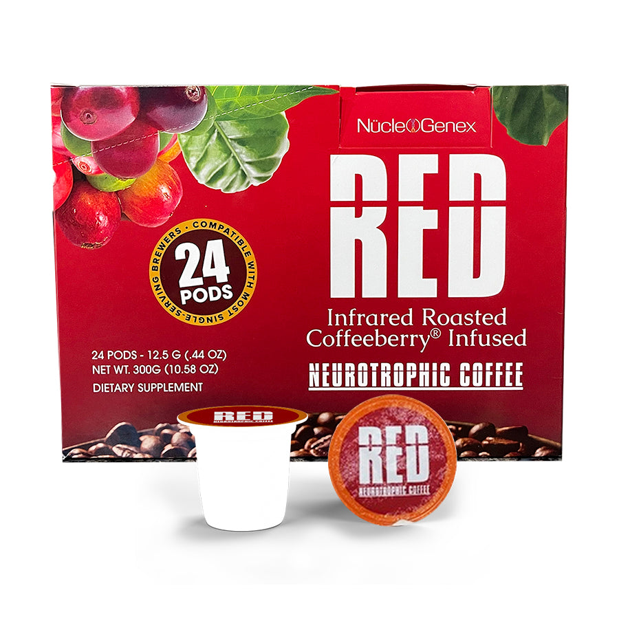 Red Coffee Pods - 24 Count