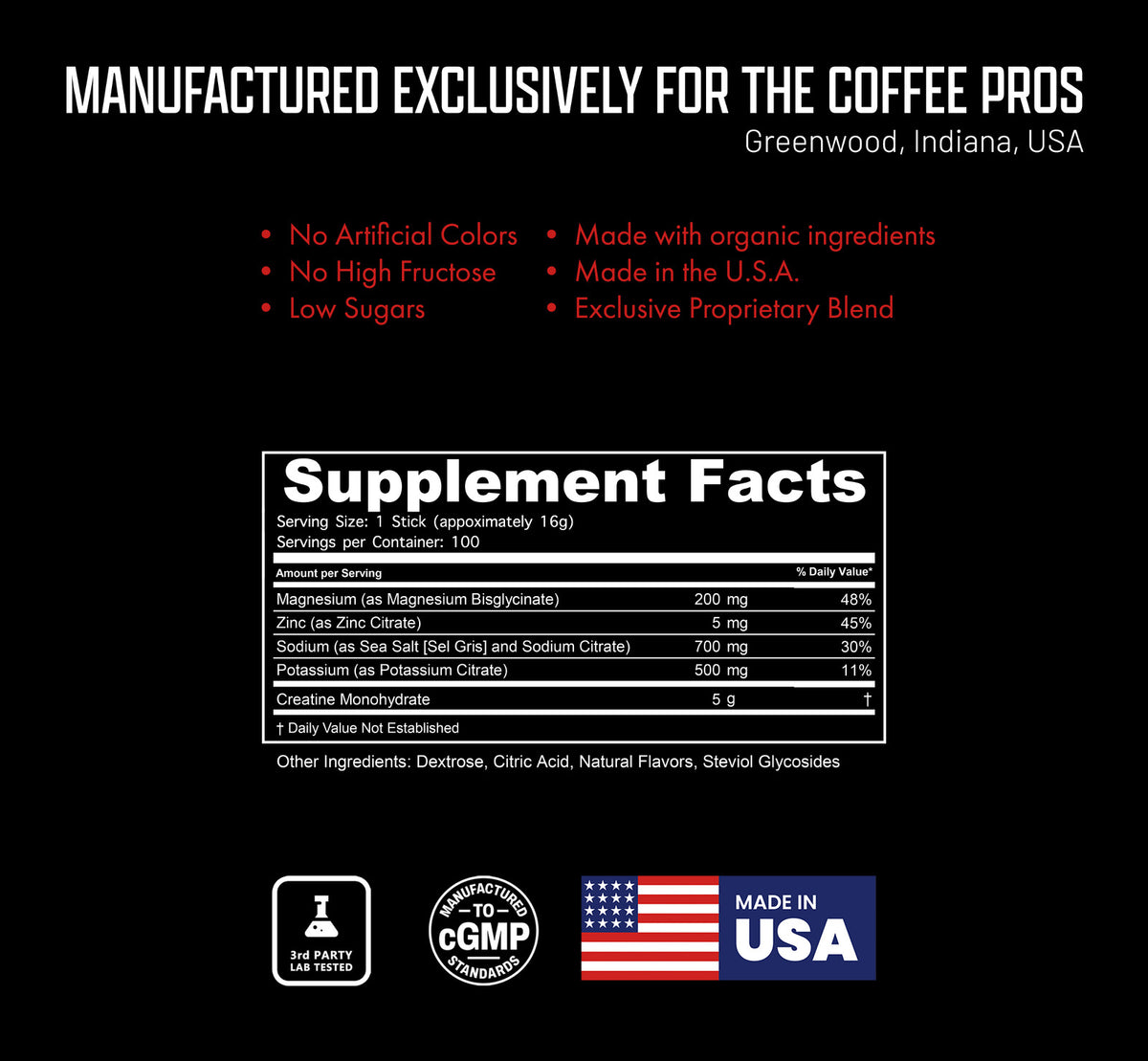 Tactical Hydration Electrolytes